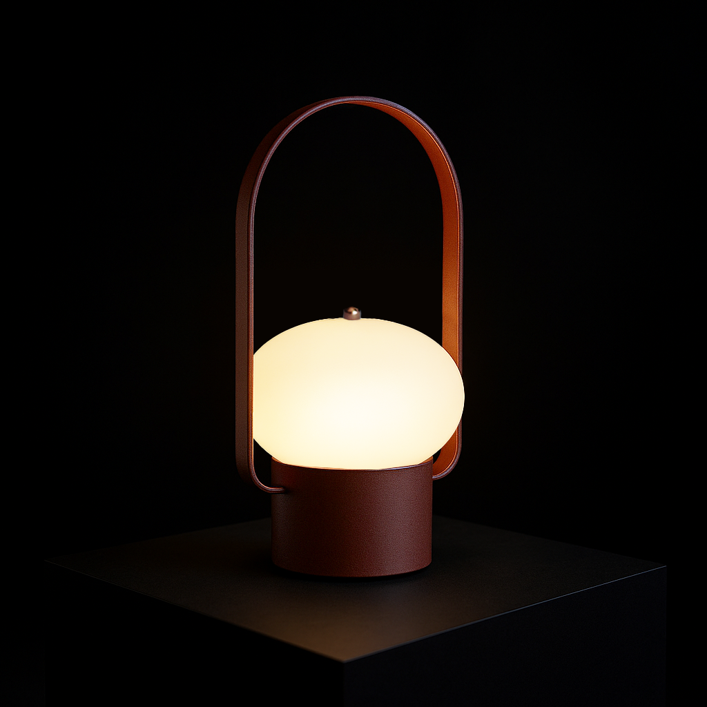 BRUMA | Lámpara LED portátil, con regulador de intensidad y temperatura