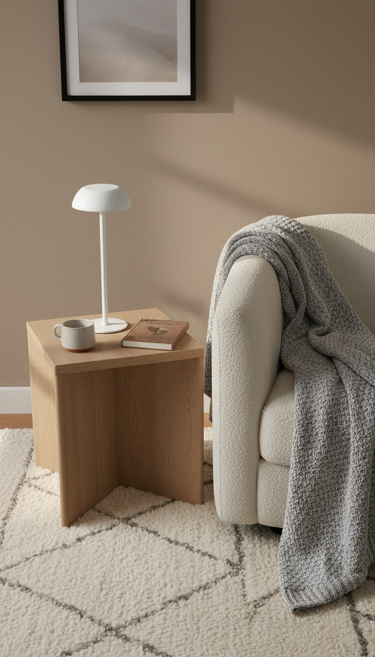 VANTA | Táctil, dimmable, temperatura regulable, USB-C